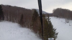 The slopes at Pico Slopes at Pico
